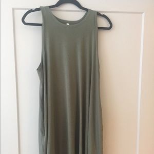 Olive green rvca dress